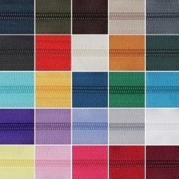 Medium Weight Open Ended Zip