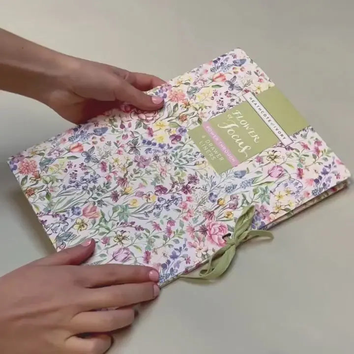 Flower Of Focus Scented Drawer Liners Heathcote & Ivory