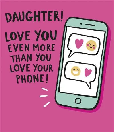 Birthday Card - Daughter Humour UK Greetings