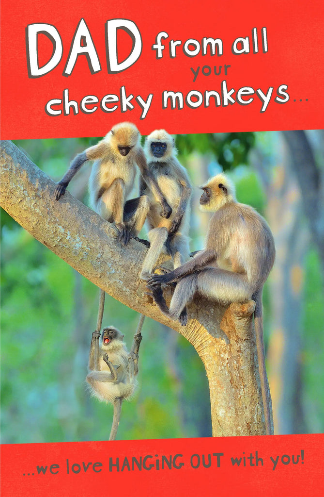 Father's Day - From Your Cheek Monkeys UK Greetings