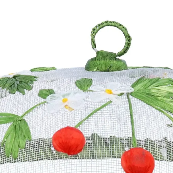 Cherries Fabric Net Food Cover Gisela Graham