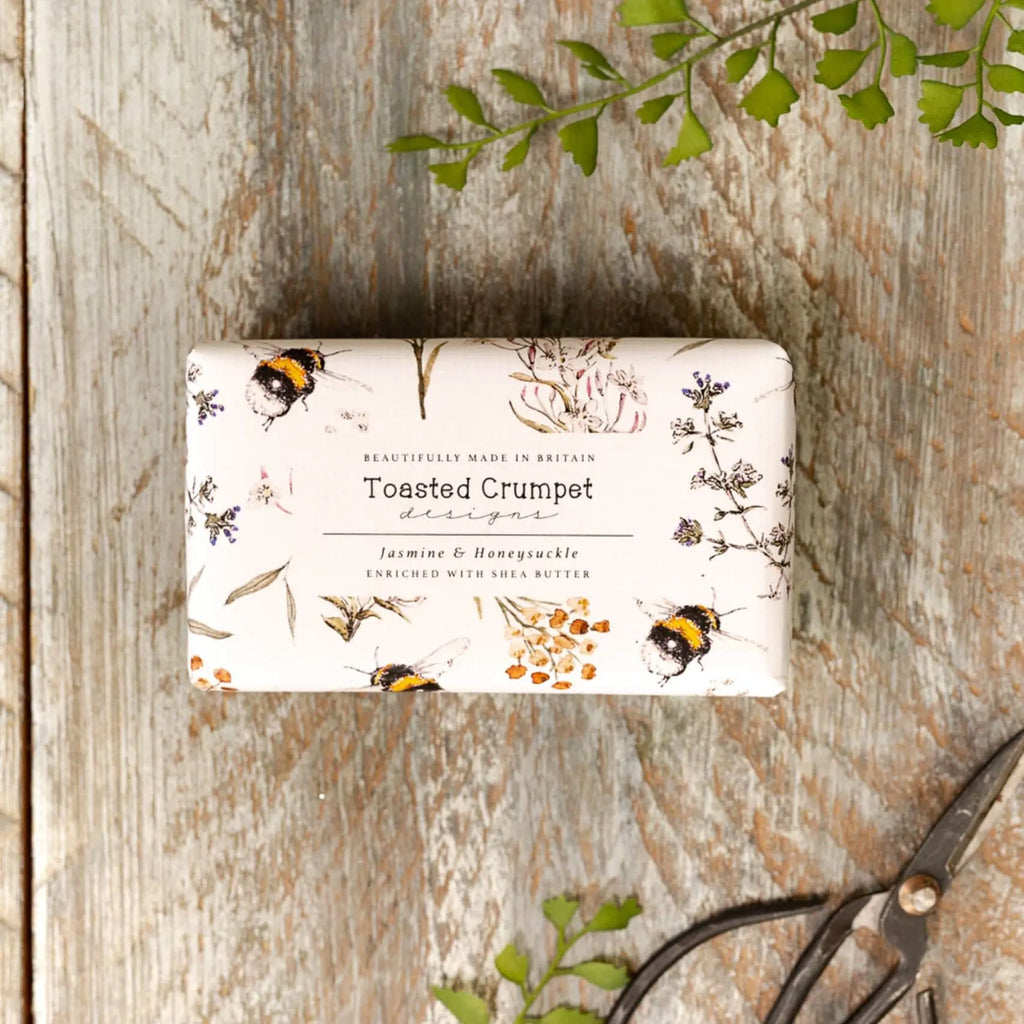 Jasmine & Honeysuckle Soap (Bee Collection) Toasted Crumpet