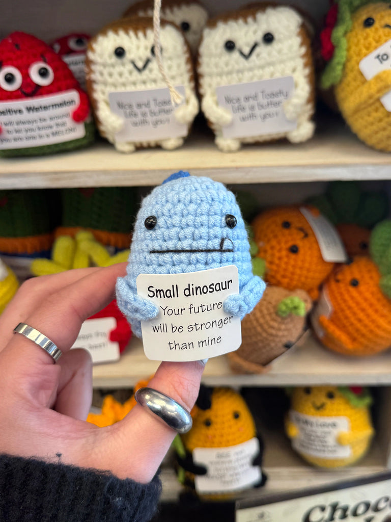 Crochet Pals - Positive Small Dinosaur Forget Me Not 247