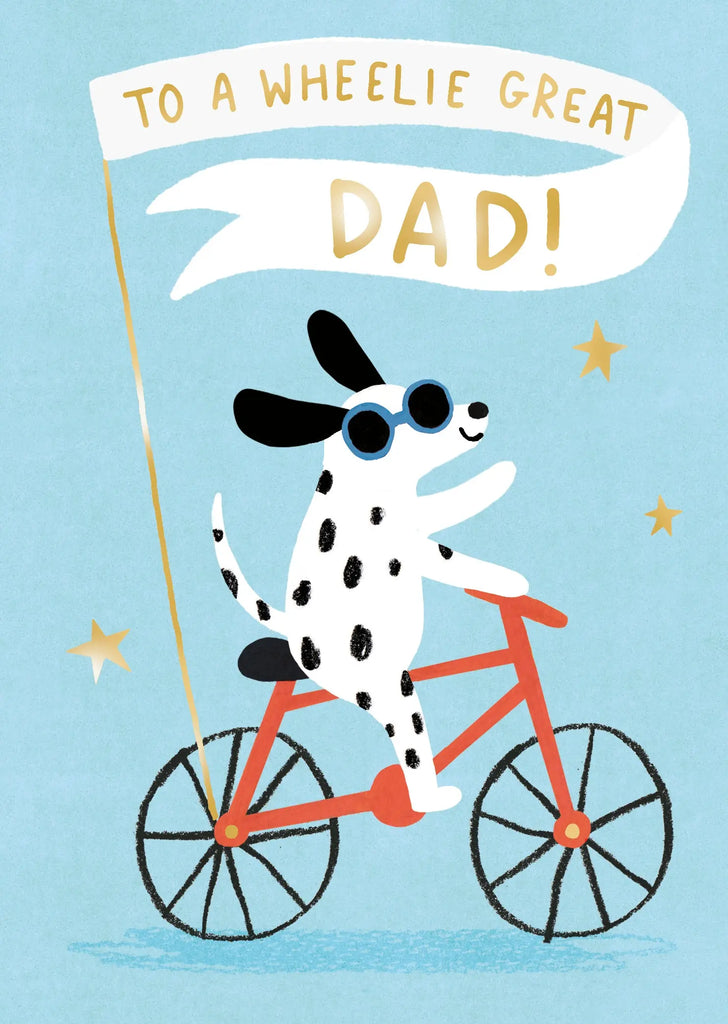 Father's Day - Wheelie Great Dad UK Greetings