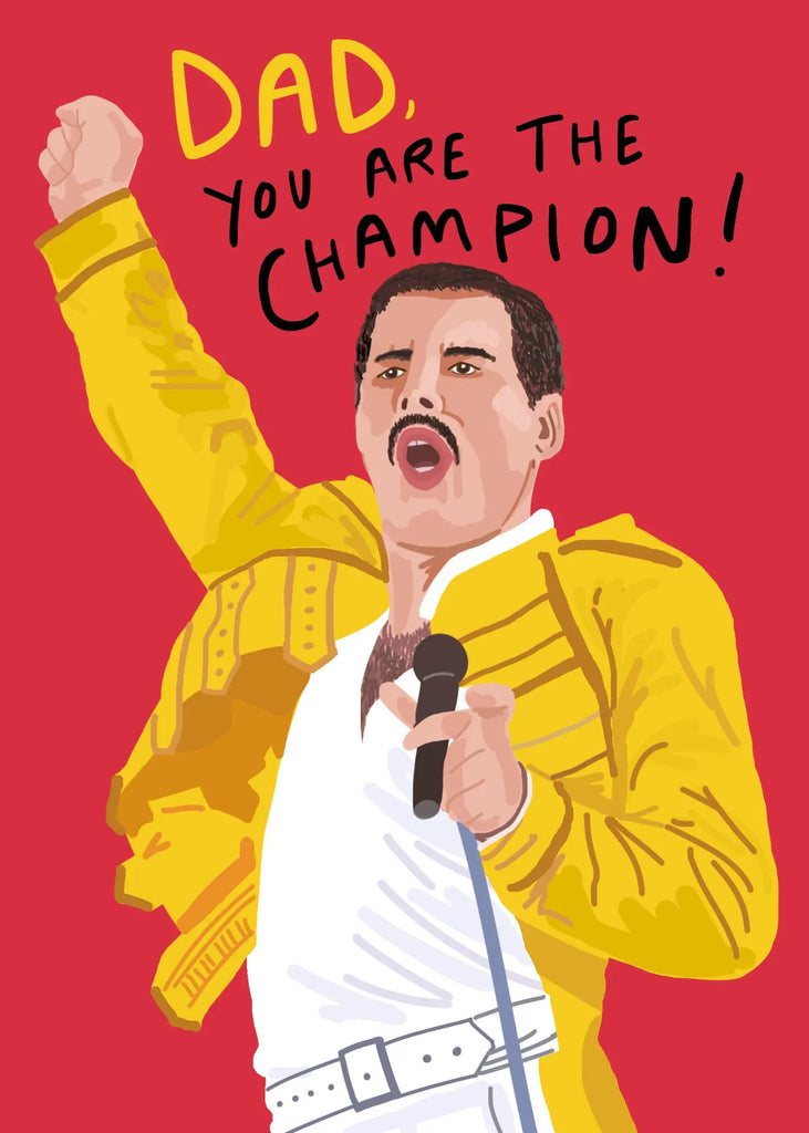 Father's Day - You Are The Champion UK Greetings