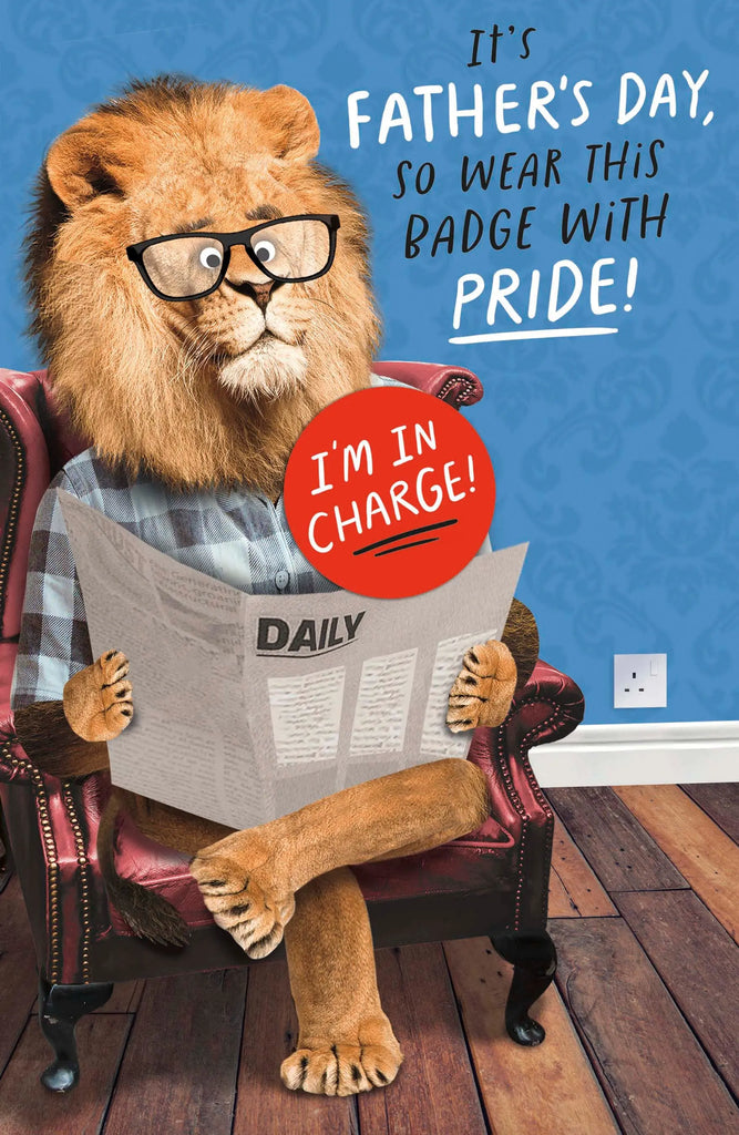 Father's Day - Wear The Badge With Pride UK Greetings