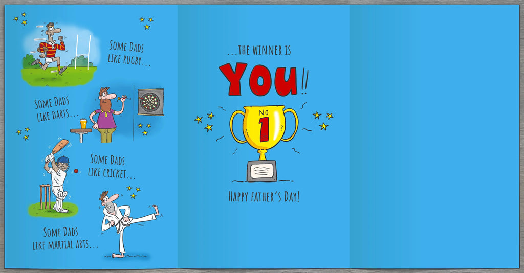 Father's Day - Sporty Dad UK Greetings