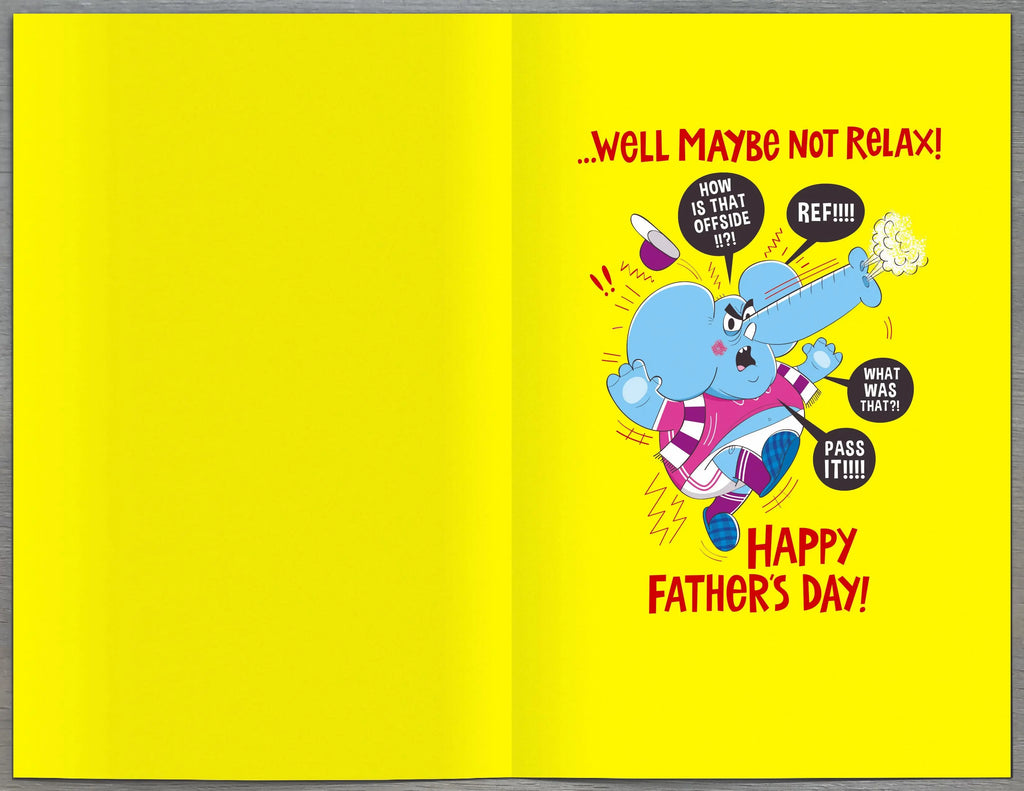 Father's Day - Sit Back & Relax UK Greetings