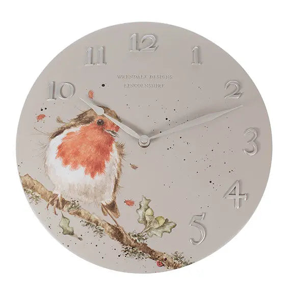 Wrendale - Robin Clock Wrendale