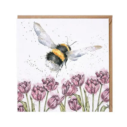 Wrendale Card - Flight Of The Bumblebee Wrendale