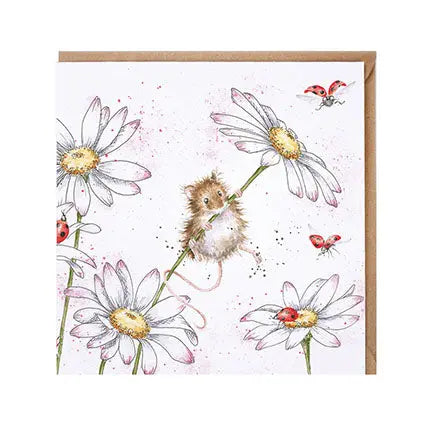 Wrendale Card - Oops A Daisy Wrendale