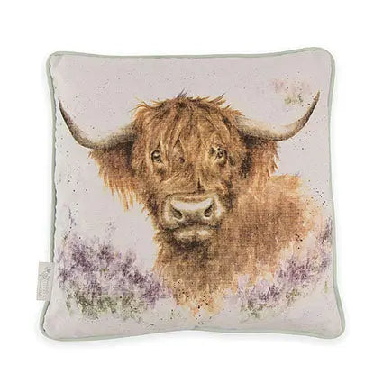 Wrendale - Highland Cow Square Cushion Wrendale