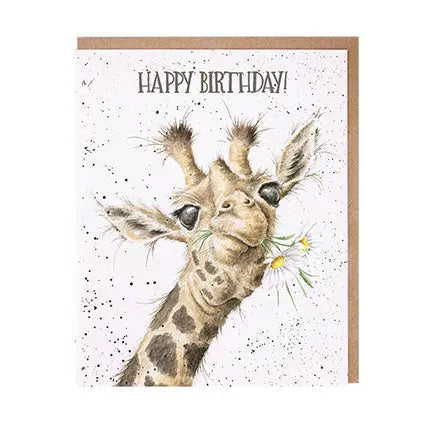 Wrendale Card - Birthday Flowers Wrendale