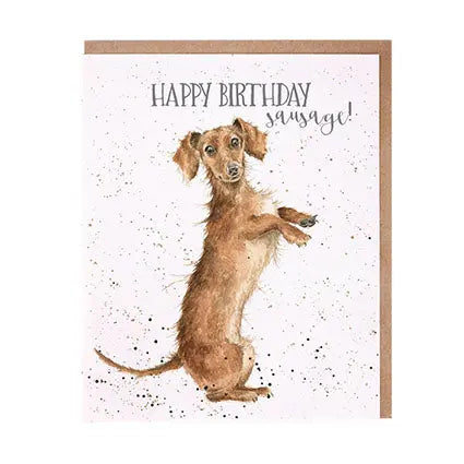 Wrendale Card - Sausage Wrendale