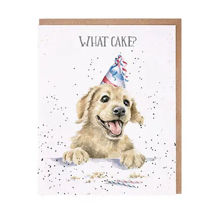 Wrendale Card - What Cake? Wrendale