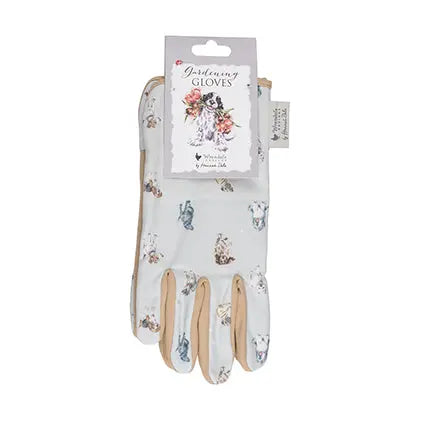 Wrendale - Dog Garden Gloves, Blooming with Love Wrendale