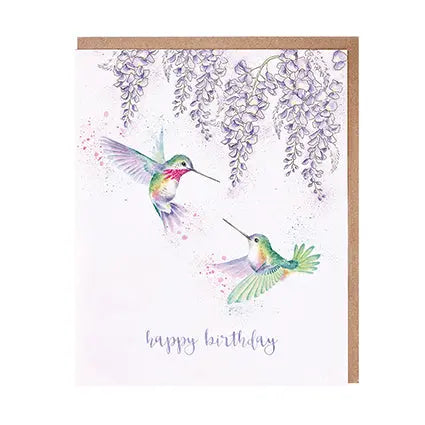 Wrendale Card - Wisteria Wishes Wrendale