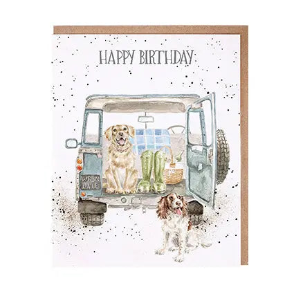 Wrendale Card - Barking Birthday Wrendale
