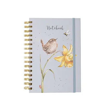 Wrendale - A5 Wren Notebook, The Birds and The Bees Wrendale