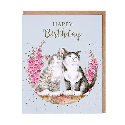 Wrendale Card - Happy Purrthday Wrendale