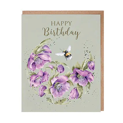 Wrendale Card - New Bee-Ginnings Wrendale