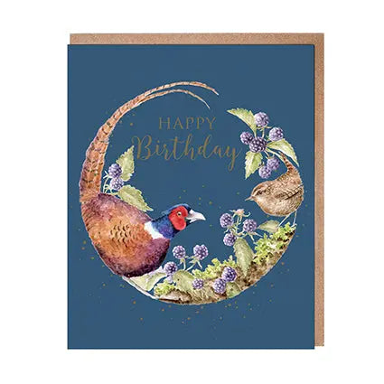 Wrendale Card - Through The Brambles Wrendale