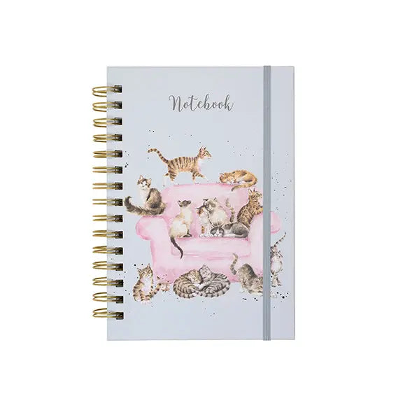 Wrendale - A5 Cat Notebook, Cattitude Wrendale