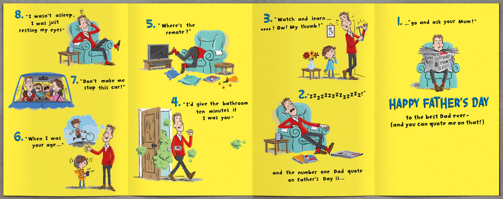 Father's Day - 10 Dad Quotes UK Greetings