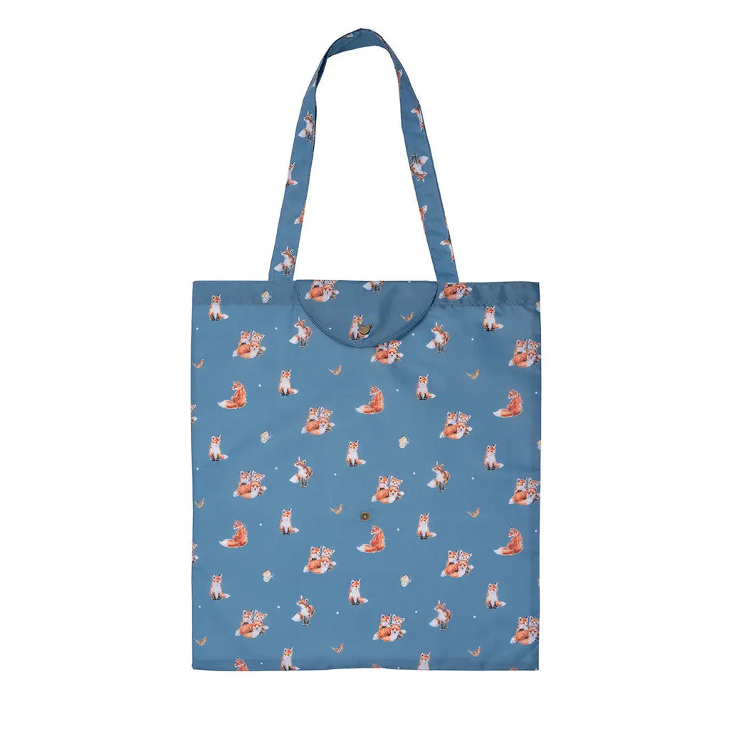 Wrendale - Foldable Shopping Bag, Fox Wrendale