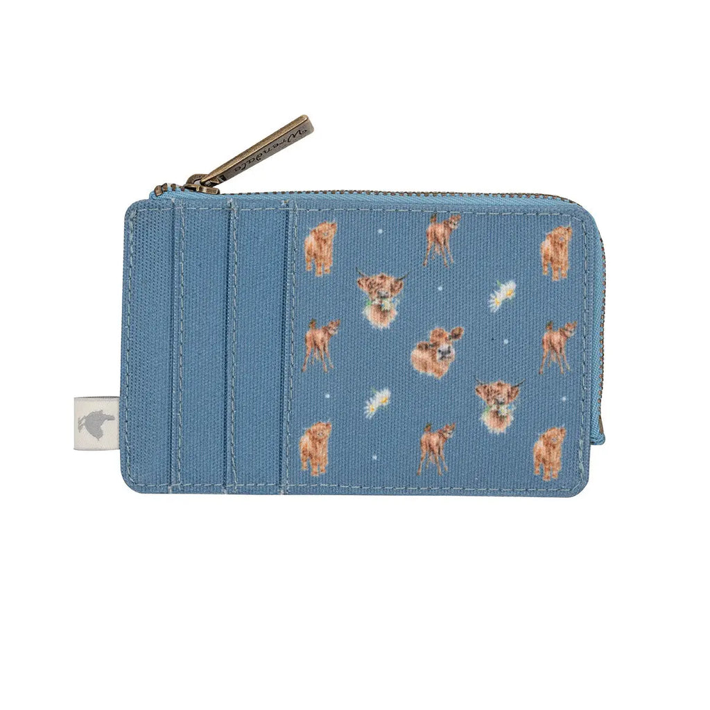 Wrendale - Card Holder/Coin Purse, Cow Wrendale