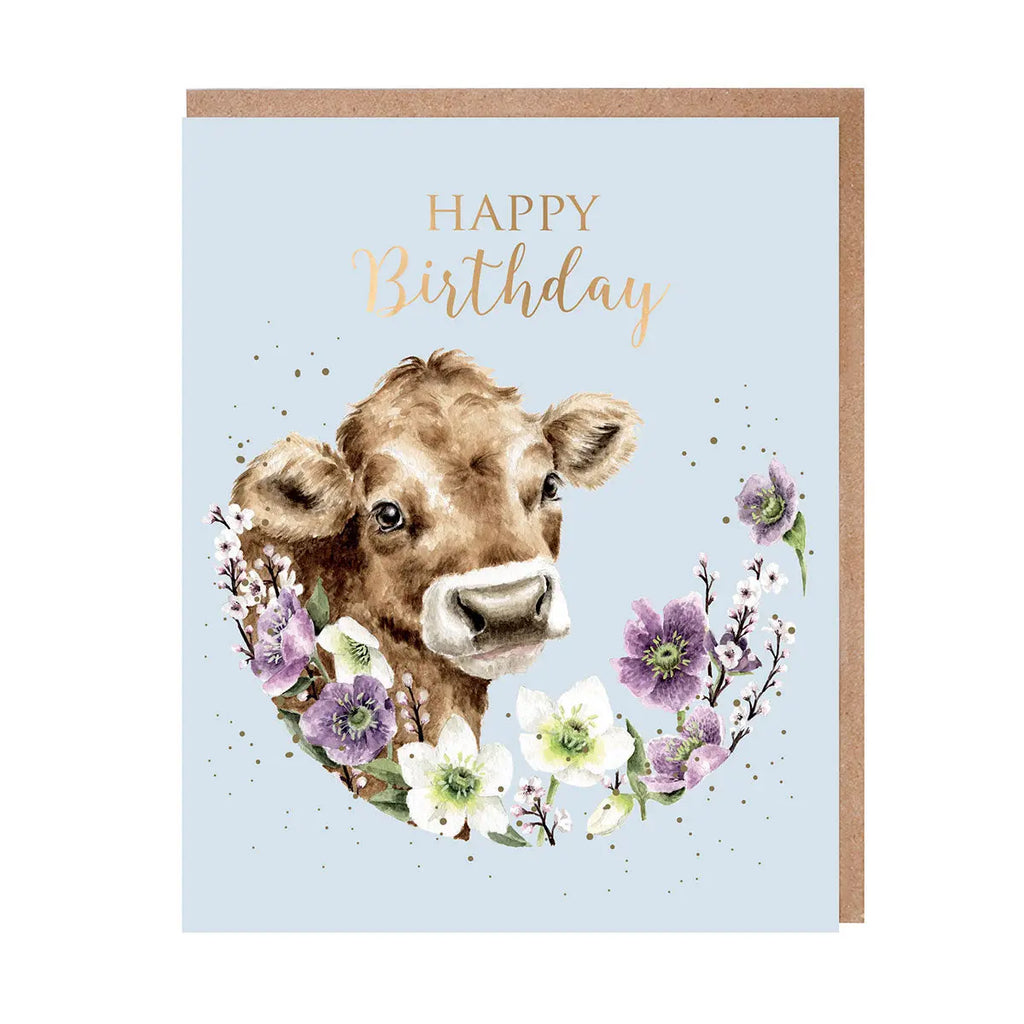 Wrendale Card - Blooming Birthday Wrendale