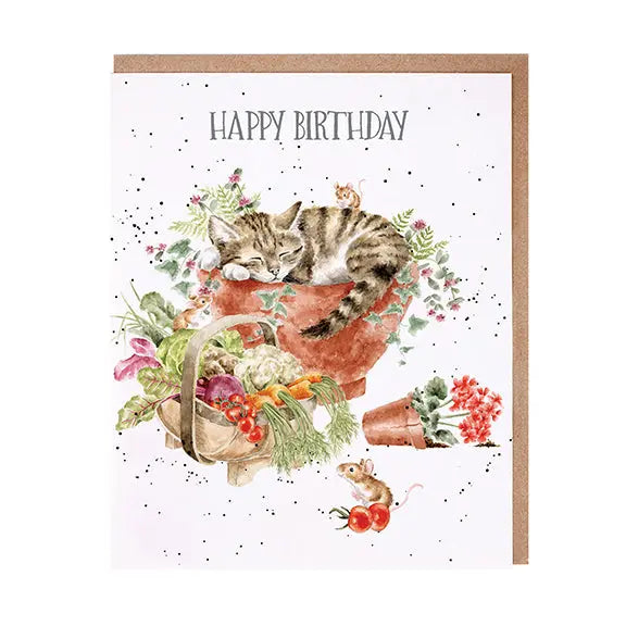 Wrendale Card - Purrrfect Birthday Wrendale