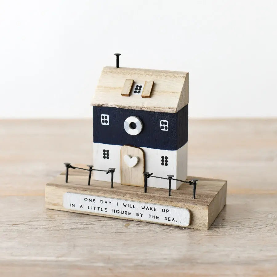 House By The Sea Wooden House Gainsborough Giftware