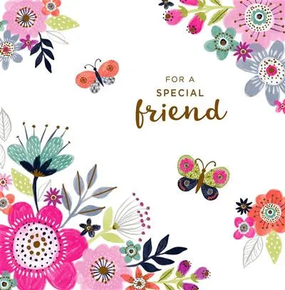 Birthday Card - Friend, Peony UK Greetings