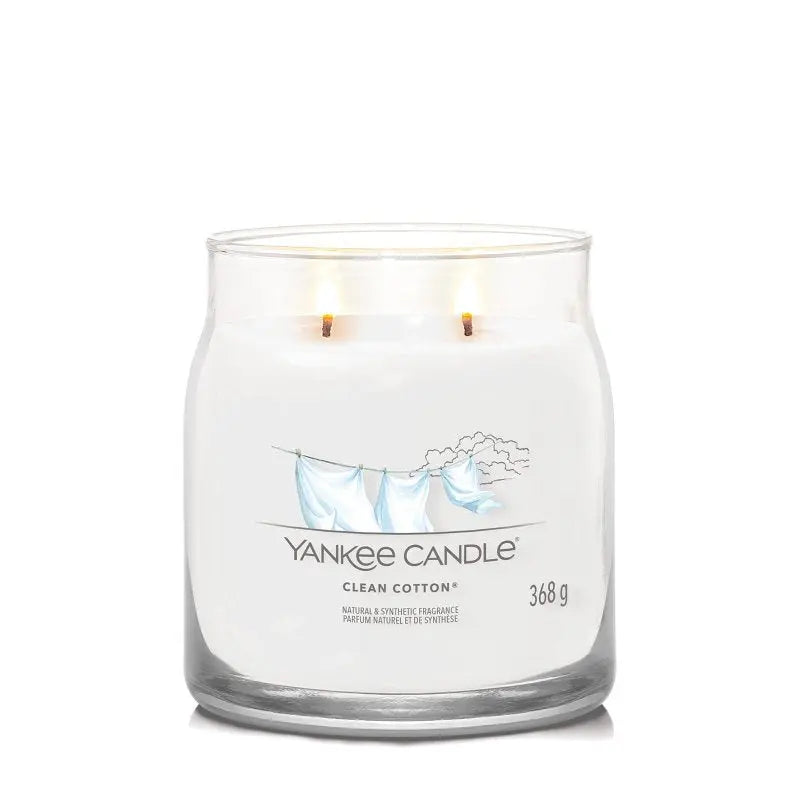Yankee Candle - Clean Cotton Medium Jar Enesco