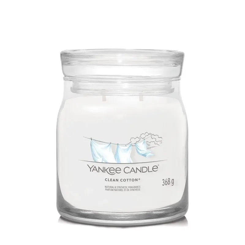 Yankee Candle - Clean Cotton Medium Jar Enesco