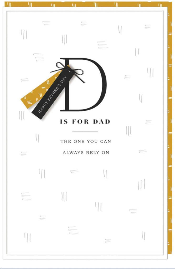 Father's Day - D Is For Dad UK Greetings