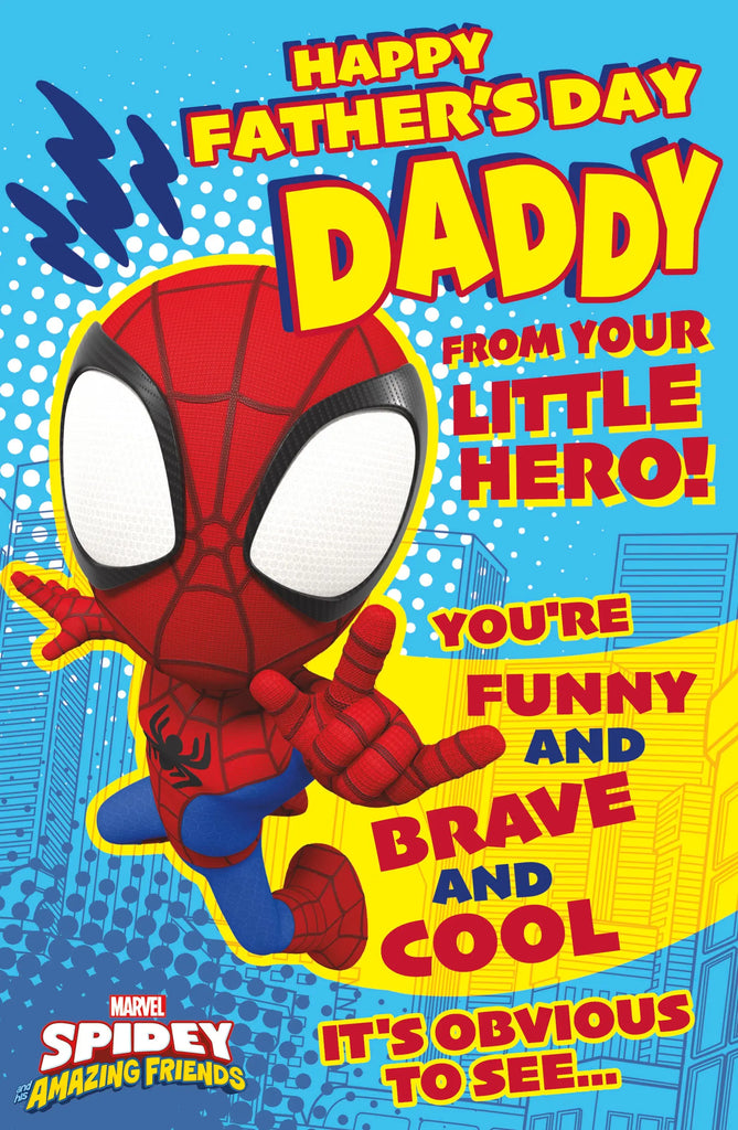 Father's Day - Daddy From Your Little Hero UK Greetings