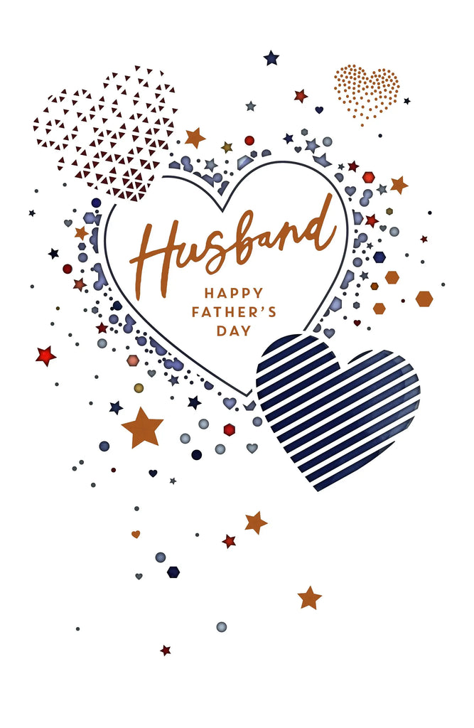 Father's Day - Husband Hearts UK Greetings