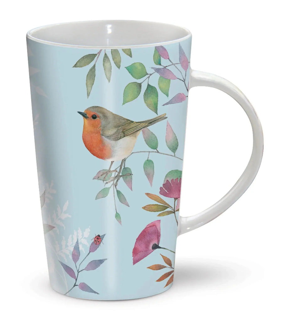 Riverbank Latte Mug - Vintage Garden Otter House