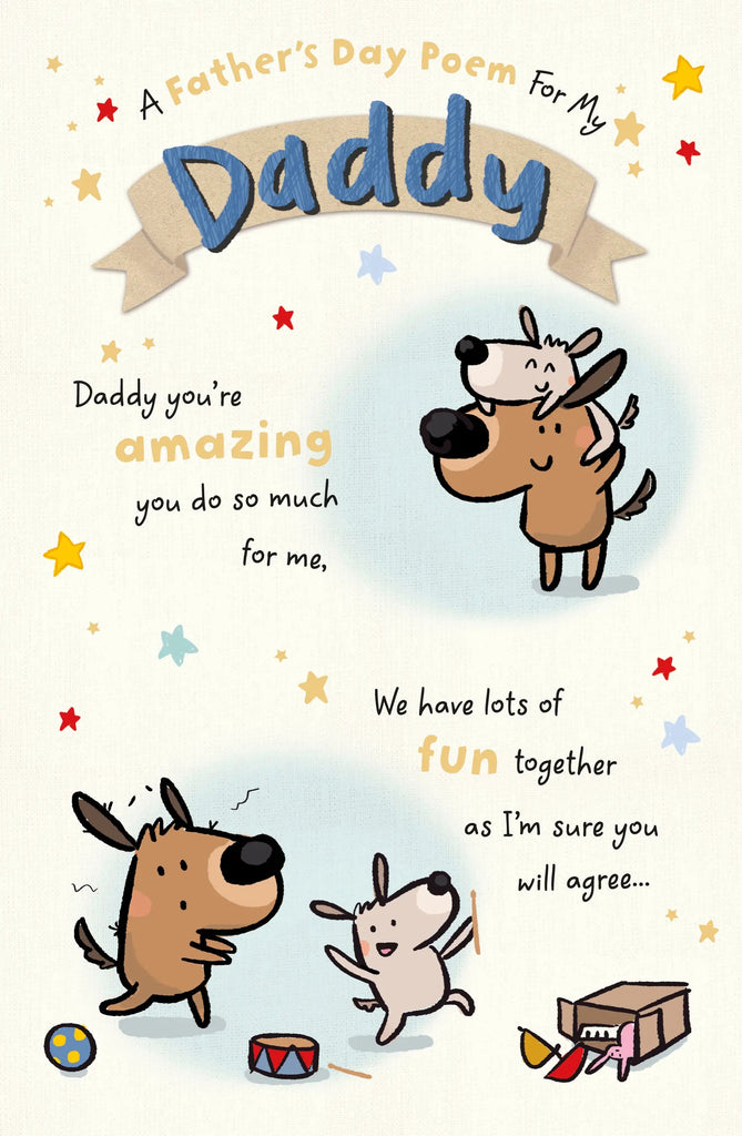 Father's Day - Daddy Poem UK Greetings