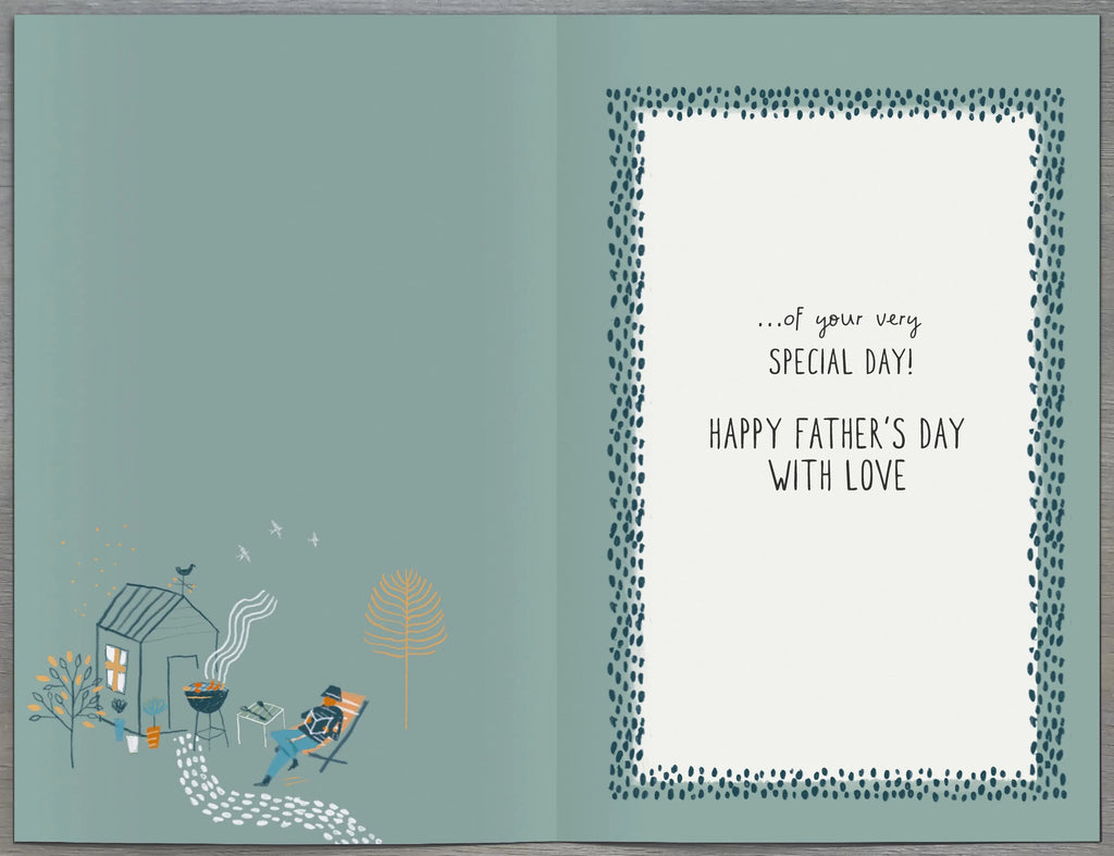 Father's Day - Relaxing In Your Favourite Way UK Greetings