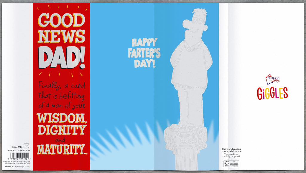 Father's Day - Good News Dad UK Greetings