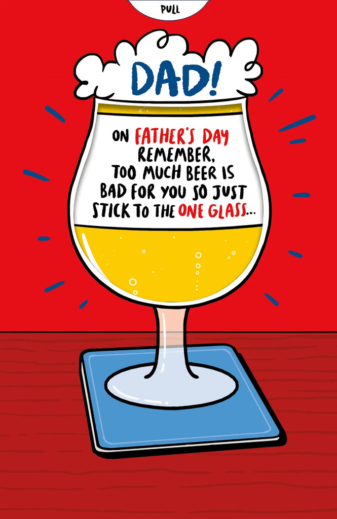 Father's Day - Too Much Beer UK Greetings