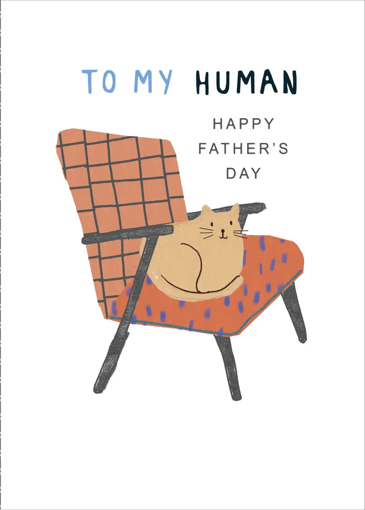 Father's Day - To My Human UK Greetings