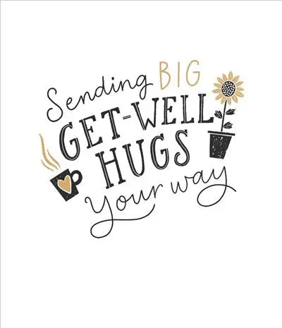 Get Well Card - Ink Pot UK Greetings