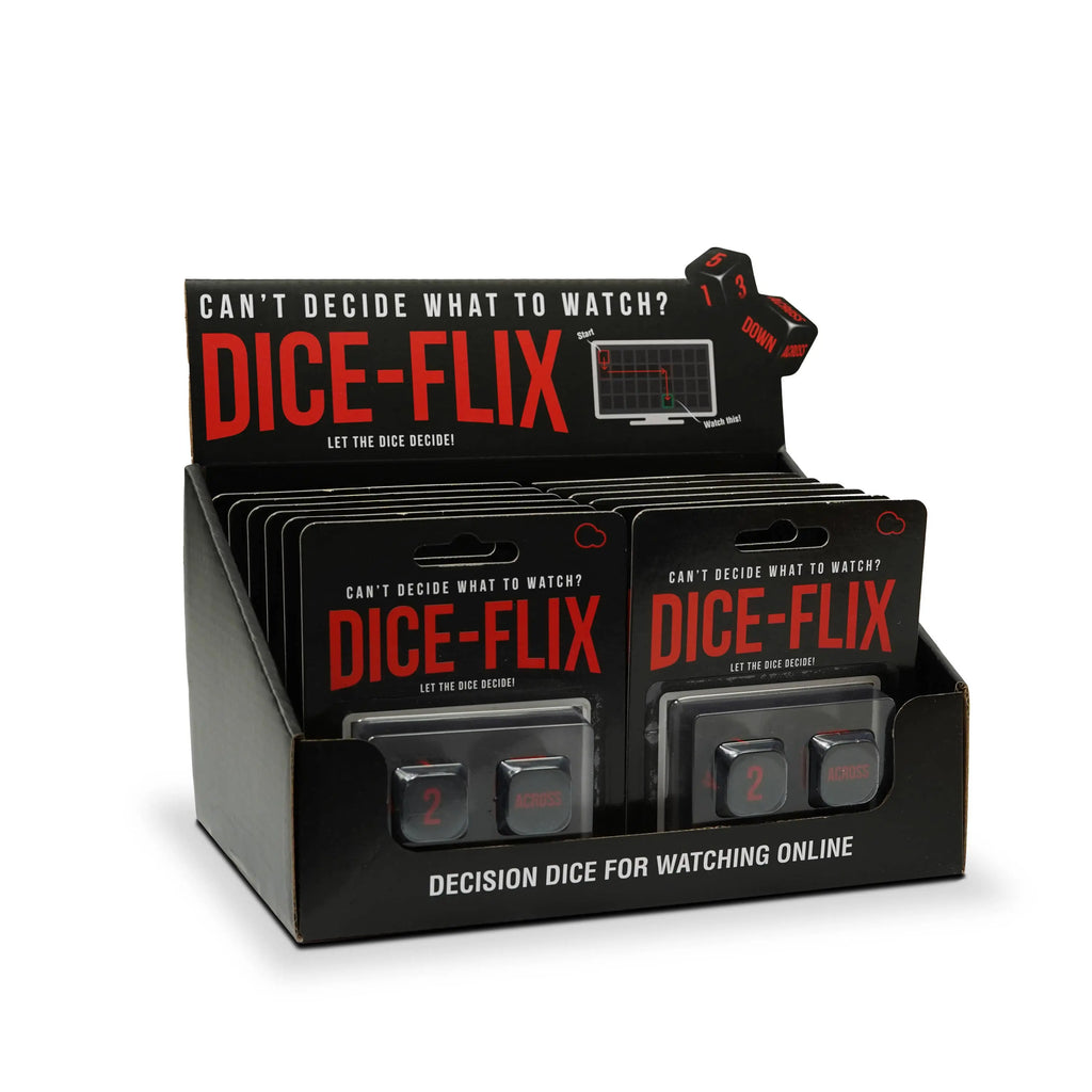 Dice-flix Decision Dice Game Bubblegum Stuff UK