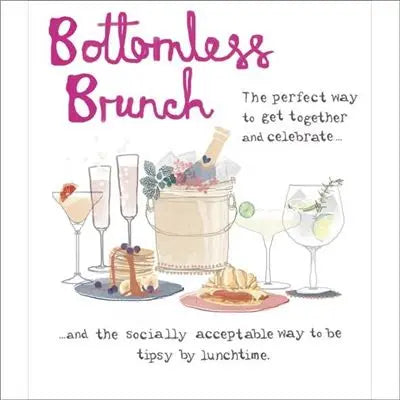 Humour Birthday Card - Bottomless Brunch UK Greetings
