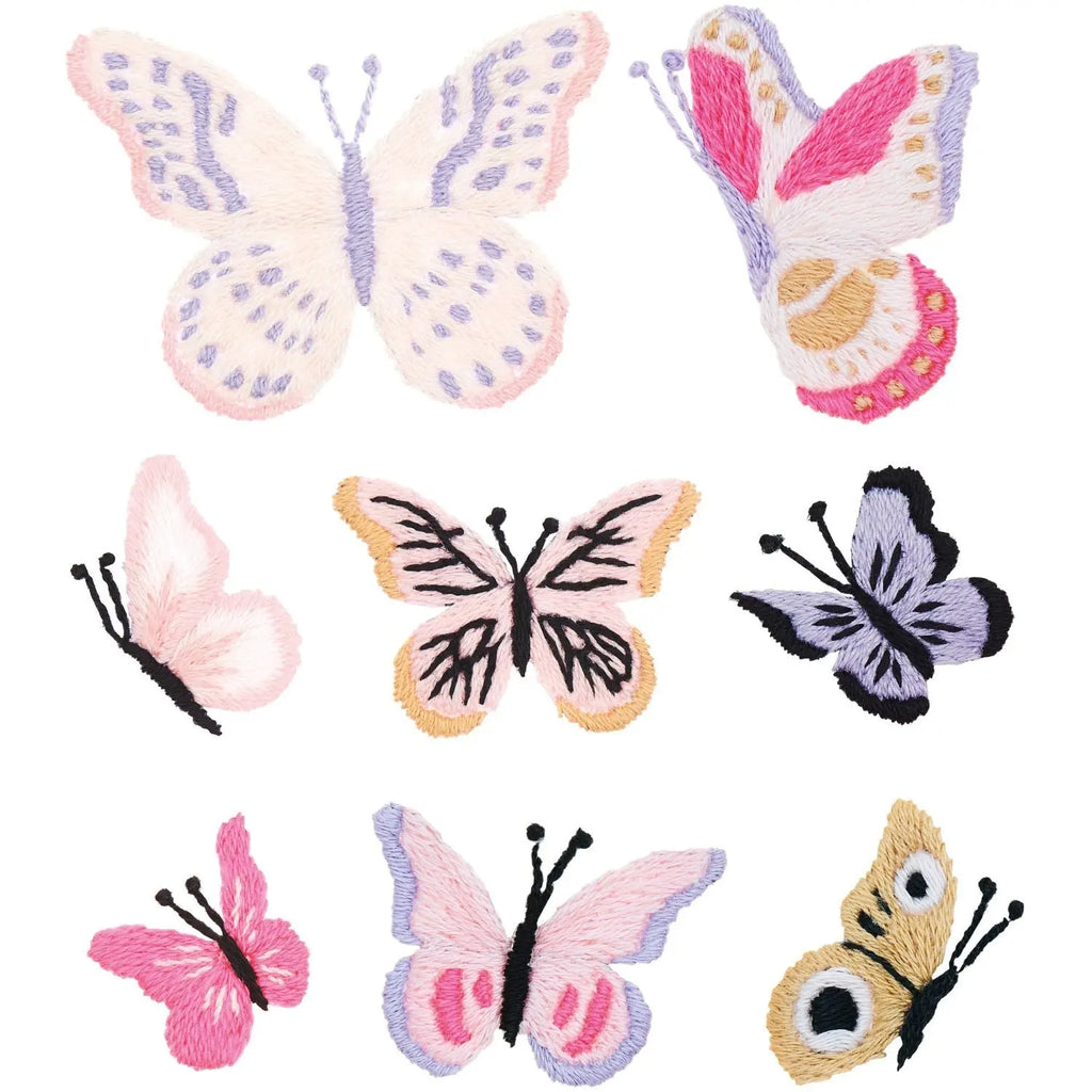 Rico - Stick & Stitch Kit - Butterfly Rico