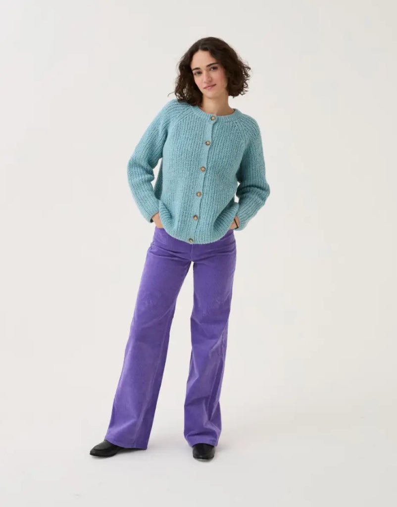 Sirdar - Round Neck Cardigan in Loveful Recyled Tweed DK - Knitting Pattern 10780 Sirdar Yarns